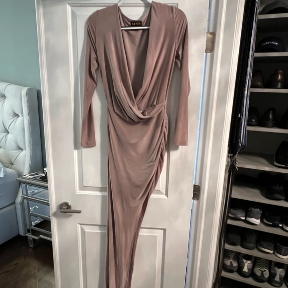 Abyss by Abby long sleeve gown - Picture 2 of 3